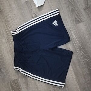 NWT - Mens Adidas Squad 21 Soccer Shorts - Medium - Navy / White